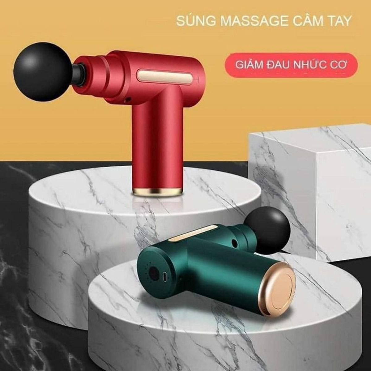 SÚNG MASSAGE, MÁY MASSAGE CẦM TAY ĐA NĂNG TRỊ LIỆU 4 ĐẦU, 6 CHẾ ĐỘ CAO CẤP MASSAGE GUN CTB246 - BECHIP SÚNG MASSAGE, MÁY MASSAGE CẦM TAY ĐA NĂNG TRỊ LIỆU 4 ĐẦU, 6 CHẾ ĐỘ CAO CẤP MASSAGE GUN CTB246 - BECHIP