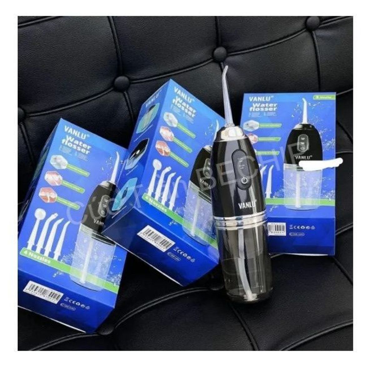 MÁY TĂM NƯỚC CAO CẤP VANLU WATERFLOSSER CHÍNH HÃNG FULL BOX, 3 CHẾ ĐỘ XỊT NƯỚC, TẶNG KÈM 4 ĐẦU XỊT - BECHIP MÁY TĂM NƯỚC CAO CẤP VANLU WATERFLOSSER CHÍNH HÃNG FULL BOX, 3 CHẾ ĐỘ XỊT NƯỚC, TẶNG KÈM 4 ĐẦU XỊT - BECHIP