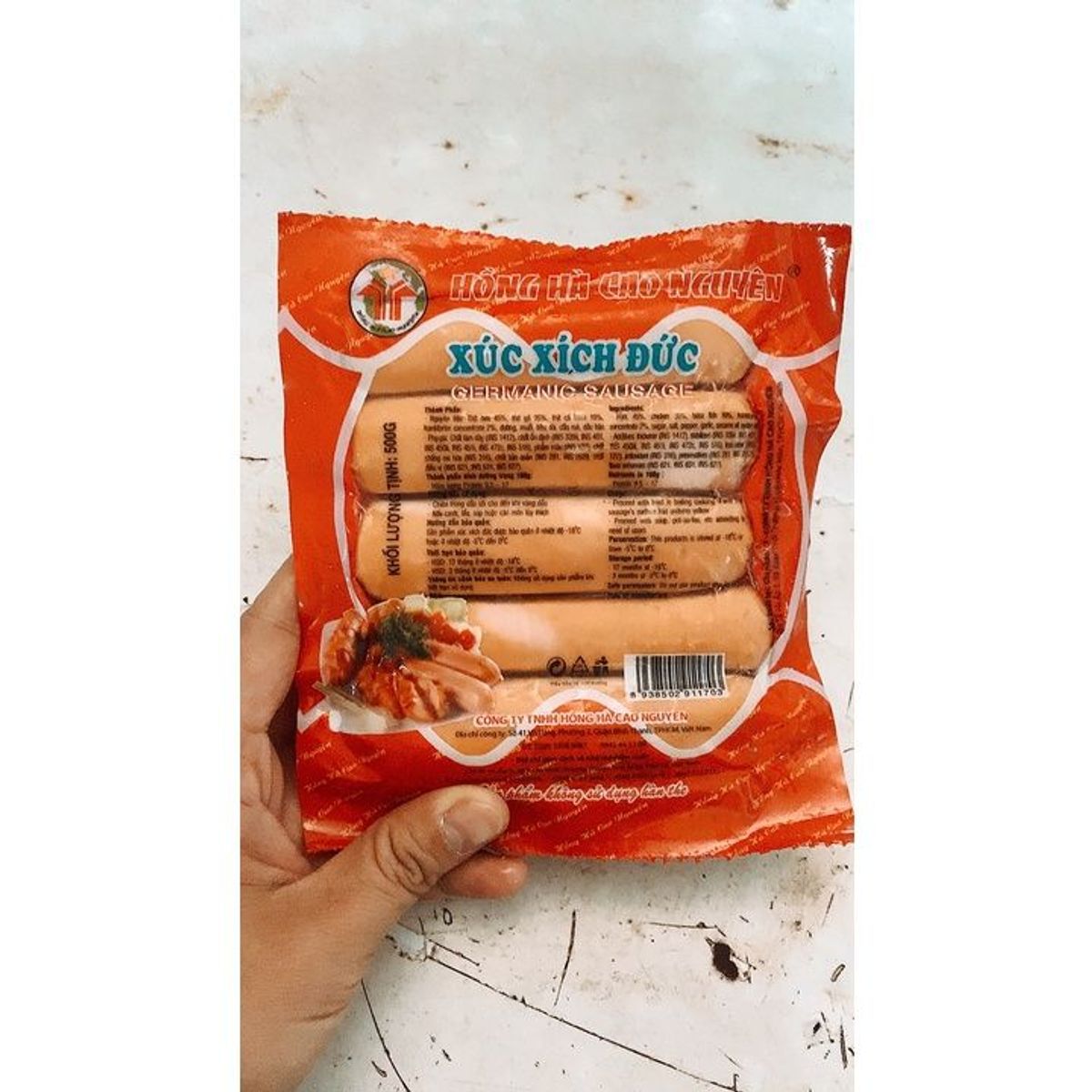 Xúc Xích đức Hồng Hà 500gr 10 cây (giao Hoả tốc tphcm) Xúc Xích đức Hồng Hà 500gr 10 cây (giao Hoả tốc tphcm)