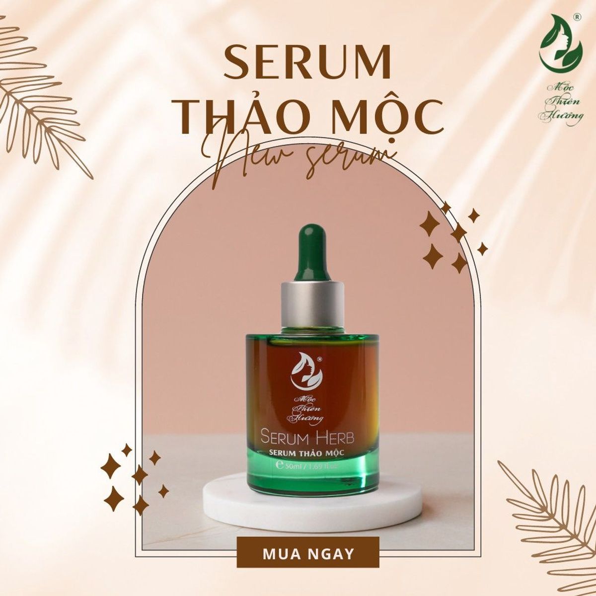 SERUM DÀNH CHO DA MỤN HERBAL ANTI 100ML - ACNE SERUM - MỘC THIÊN HƯƠNG SERUM DÀNH CHO DA MỤN HERBAL ANTI 100ML - ACNE SERUM - MỘC THIÊN HƯƠNG