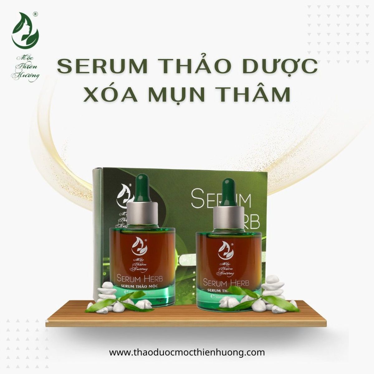 SERUM DÀNH CHO DA MỤN HERBAL ANTI 100ML - ACNE SERUM - MỘC THIÊN HƯƠNG SERUM DÀNH CHO DA MỤN HERBAL ANTI 100ML - ACNE SERUM - MỘC THIÊN HƯƠNG