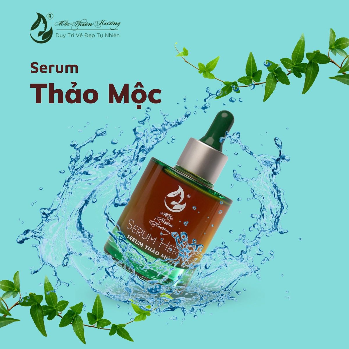 SERUM DÀNH CHO DA MỤN HERBAL ANTI 100ML - ACNE SERUM - MỘC THIÊN HƯƠNG SERUM DÀNH CHO DA MỤN HERBAL ANTI 100ML - ACNE SERUM - MỘC THIÊN HƯƠNG