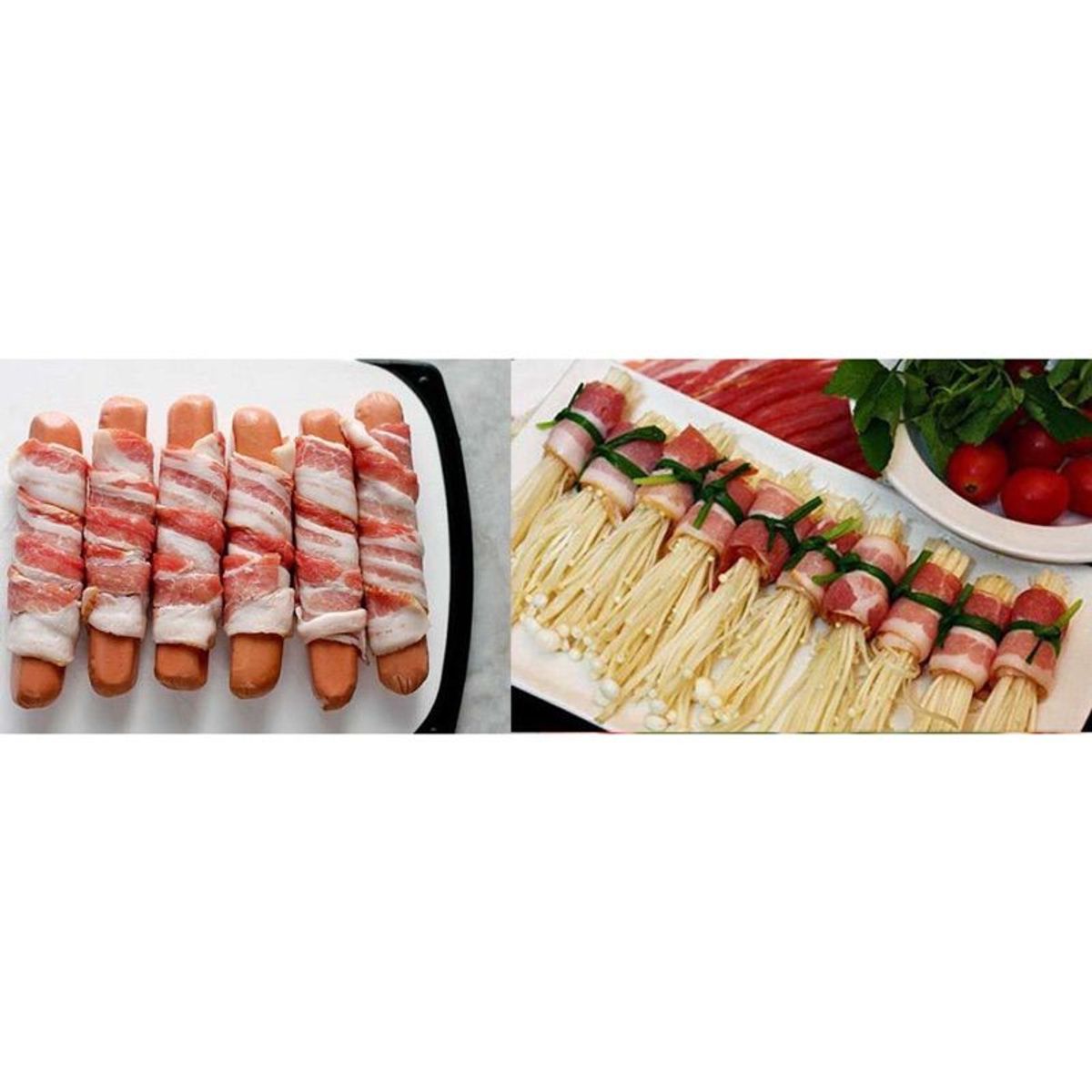 Xông khói Thịt Ba rọi heo cắt lát 500gr (giao tphcm) Xông khói Thịt Ba rọi heo cắt lát 500gr (giao tphcm)