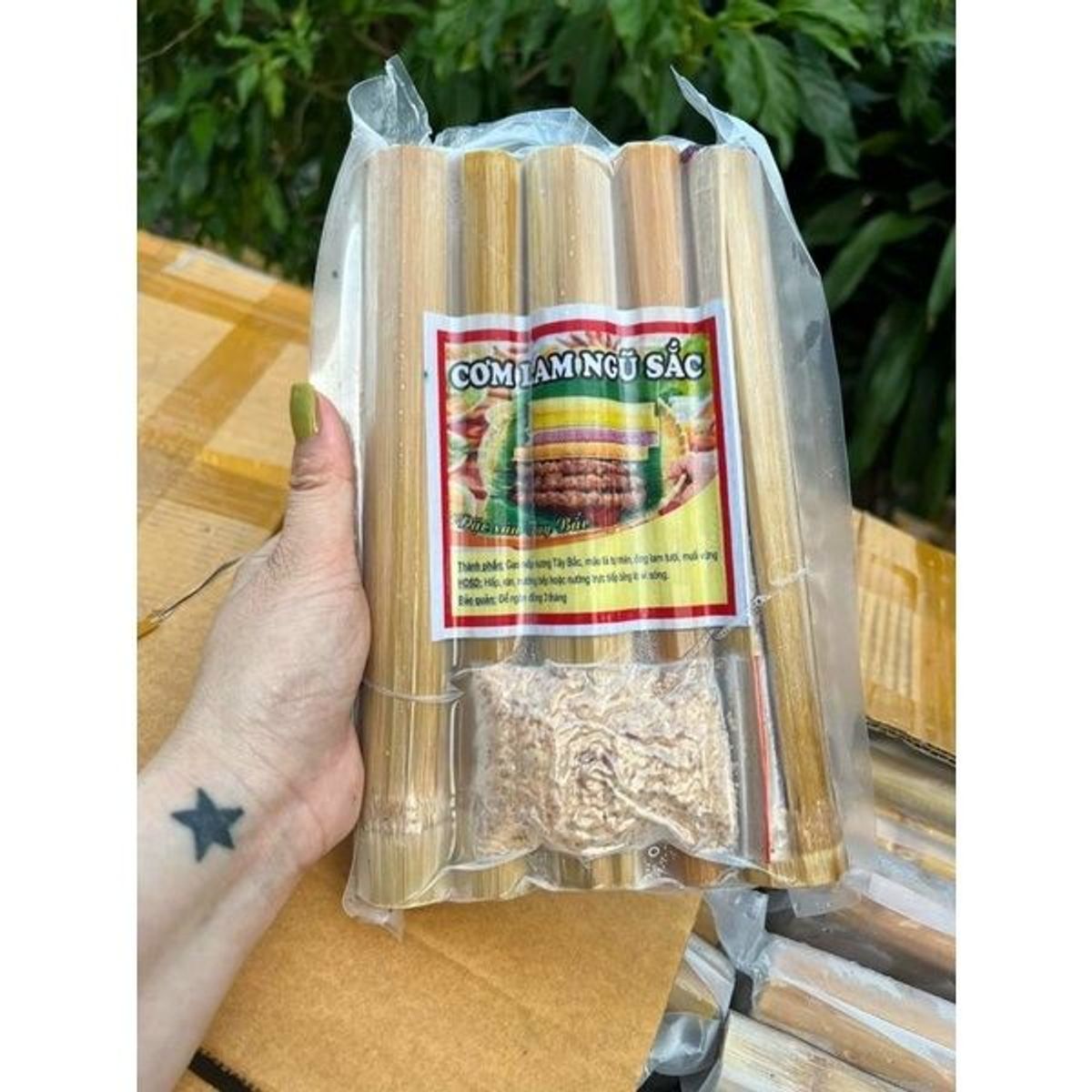 Set 5 ống cơm lam ngũ sắc Tây Bắc (giao hỏa tốc TPHCM) Set 5 ống cơm lam ngũ sắc Tây Bắc (giao hỏa tốc TPHCM)