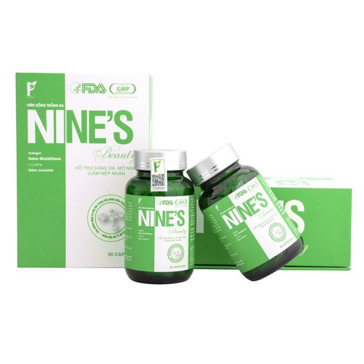 SET 1 HỘP KEM DƯỠNG DA DNA HỒNG YẾN - PHỤC HỒI, CẤP ẨM, TRẮNG HỒNG & MỊN MÀNG + 1 HỘP VIÊN UỐNG TRẮNG DA NINE’S BEAUTY - PHAN AN GREEN SET 1 HỘP KEM DƯỠNG DA DNA HỒNG YẾN - PHỤC HỒI, CẤP ẨM, TRẮNG HỒNG & MỊN MÀNG + 1 HỘP VIÊN UỐNG TRẮNG DA NINE’S BEAUTY - PHAN AN GREEN