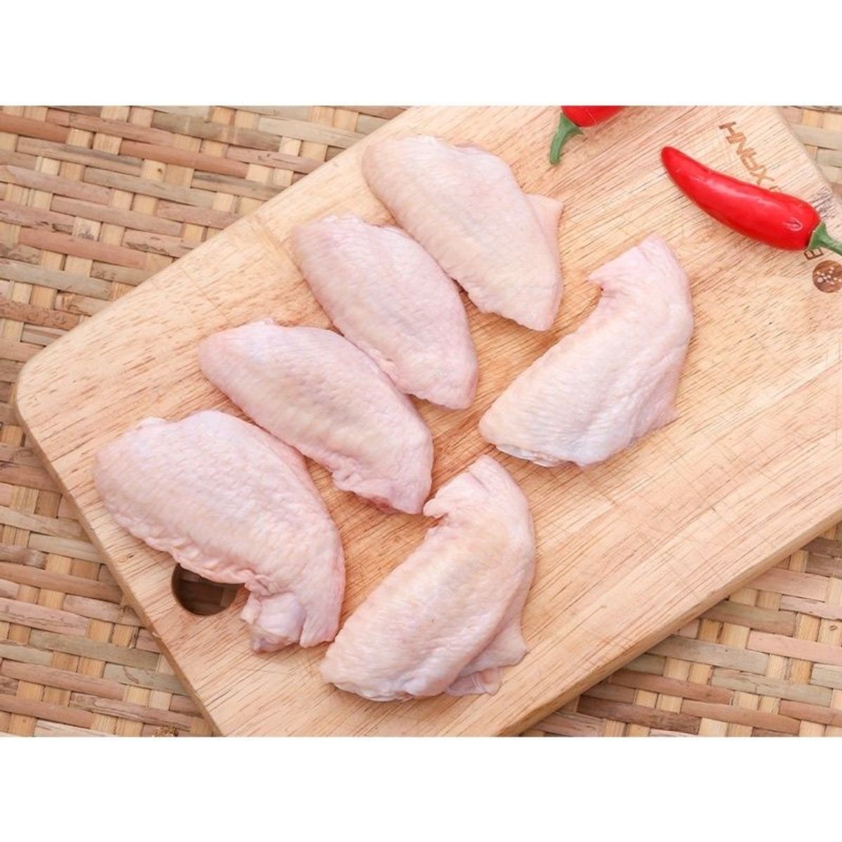 Cánh gà khúc giữa 1kg net 8 (giao hỏa tốc TPHCM) Cánh gà khúc giữa 1kg net 8 (giao hỏa tốc TPHCM)