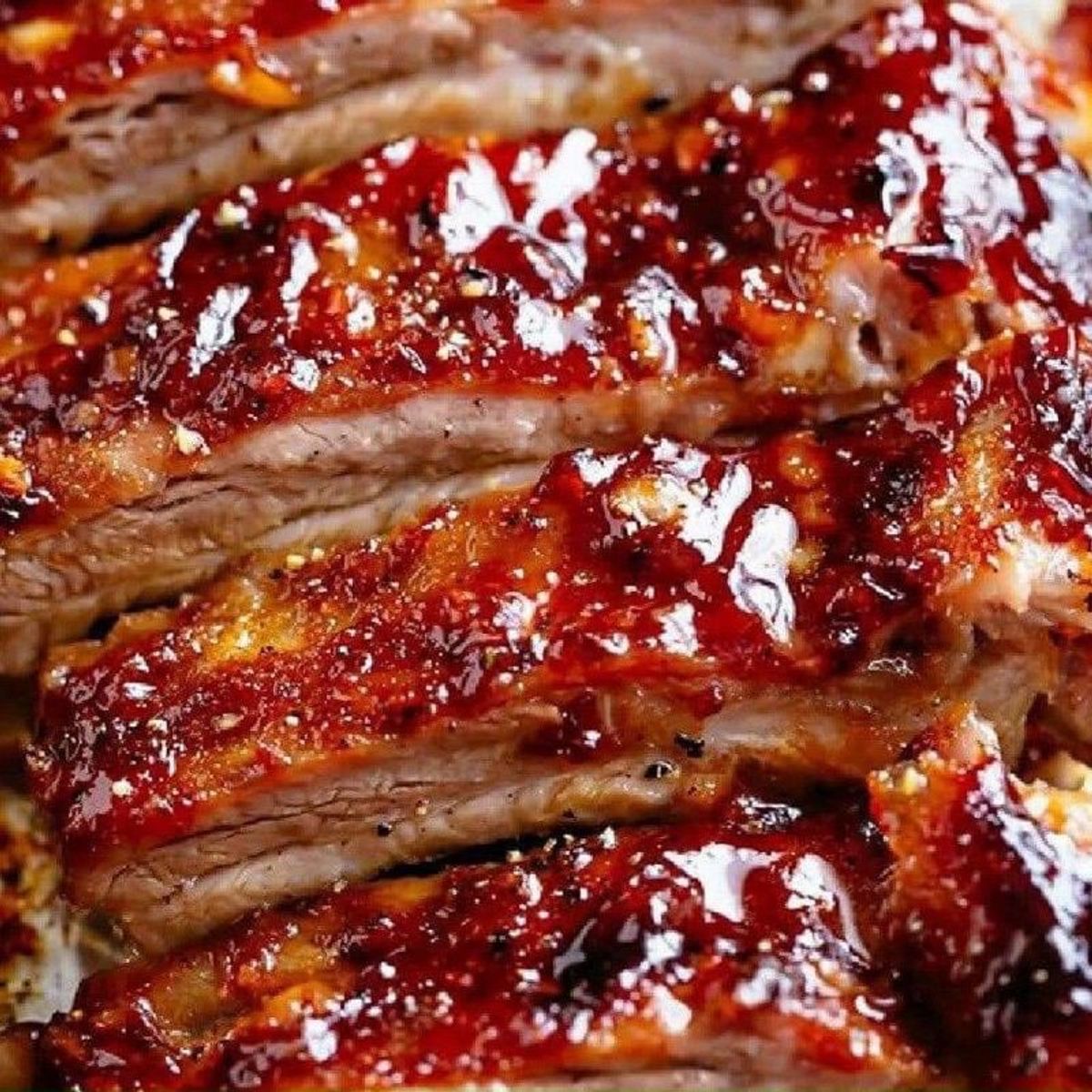 Sườn nướng ướp vị bbq 1kg (giao tphcm) Sườn nướng ướp vị bbq 1kg (giao tphcm)