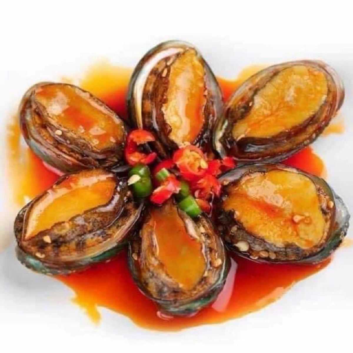 Bào ngư Hàn Quốc tươi ngon 500g/vỉ (size 16-20 con/kg) (giao hỏa tốc TPHCM) Bào ngư Hàn Quốc tươi ngon 500g/vỉ (size 16-20 con/kg) (giao hỏa tốc TPHCM)