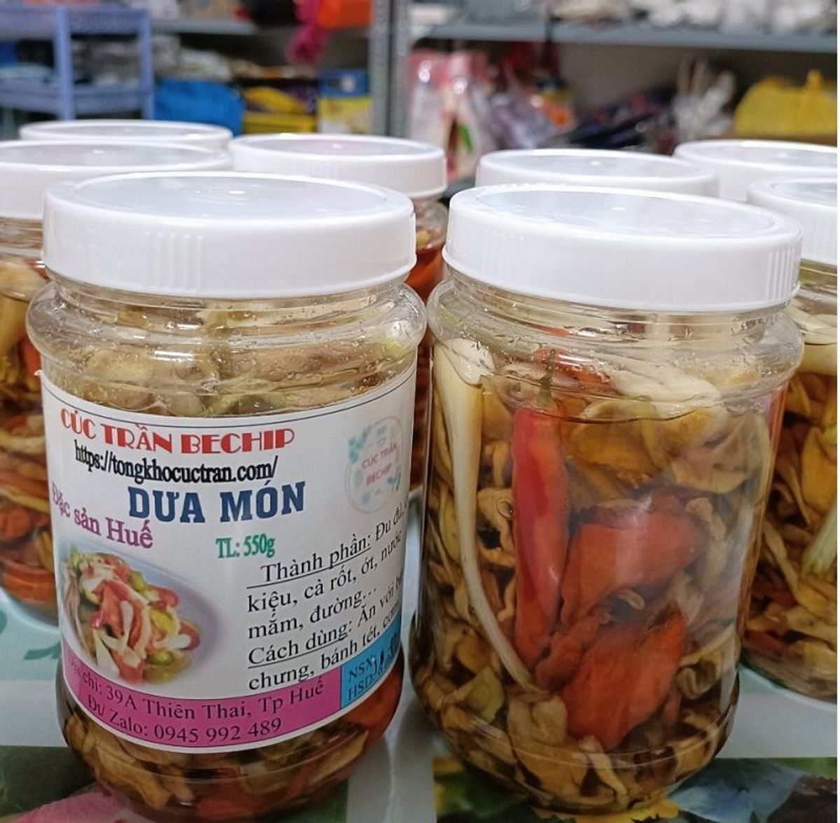 DƯA MÓN HUẾ NHÀ LÀM, MÓN NGON NGÀY TÊT KHÔNG THỂ THIẾU HỦ 550G DƯA MÓN HUẾ NHÀ LÀM, MÓN NGON NGÀY TÊT KHÔNG THỂ THIẾU HỦ 550G