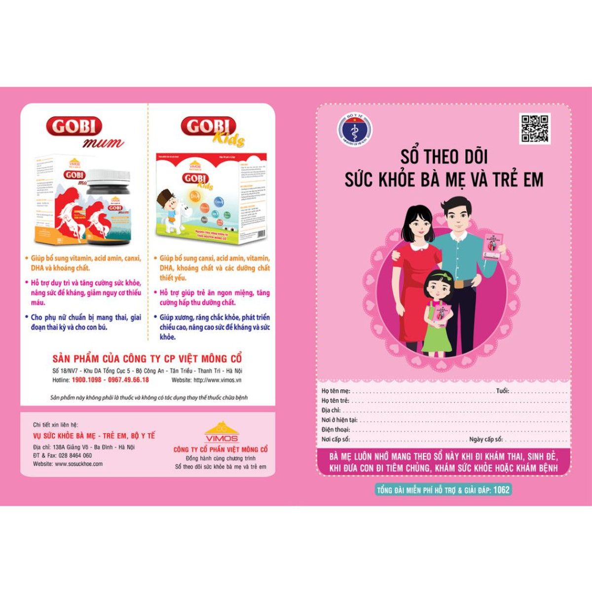 Viên uống Gobi Mum cho bà bầu giúp bồi bổ sức khỏe bổ sung sắt, canxi, acid amin, DHA, khoáng chất Viên uống Gobi Mum cho bà bầu giúp bồi bổ sức khỏe bổ sung sắt, canxi, acid amin, DHA, khoáng chất