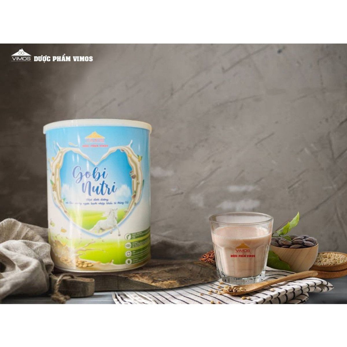 Ngũ cốc dinh dưỡng GOBI NUTRI kết hợp 11 loại hạt cao cấp và cao xương ngựa bạch Mông Cổ 800g Ngũ cốc dinh dưỡng GOBI NUTRI kết hợp 11 loại hạt cao cấp và cao xương ngựa bạch Mông Cổ 800g