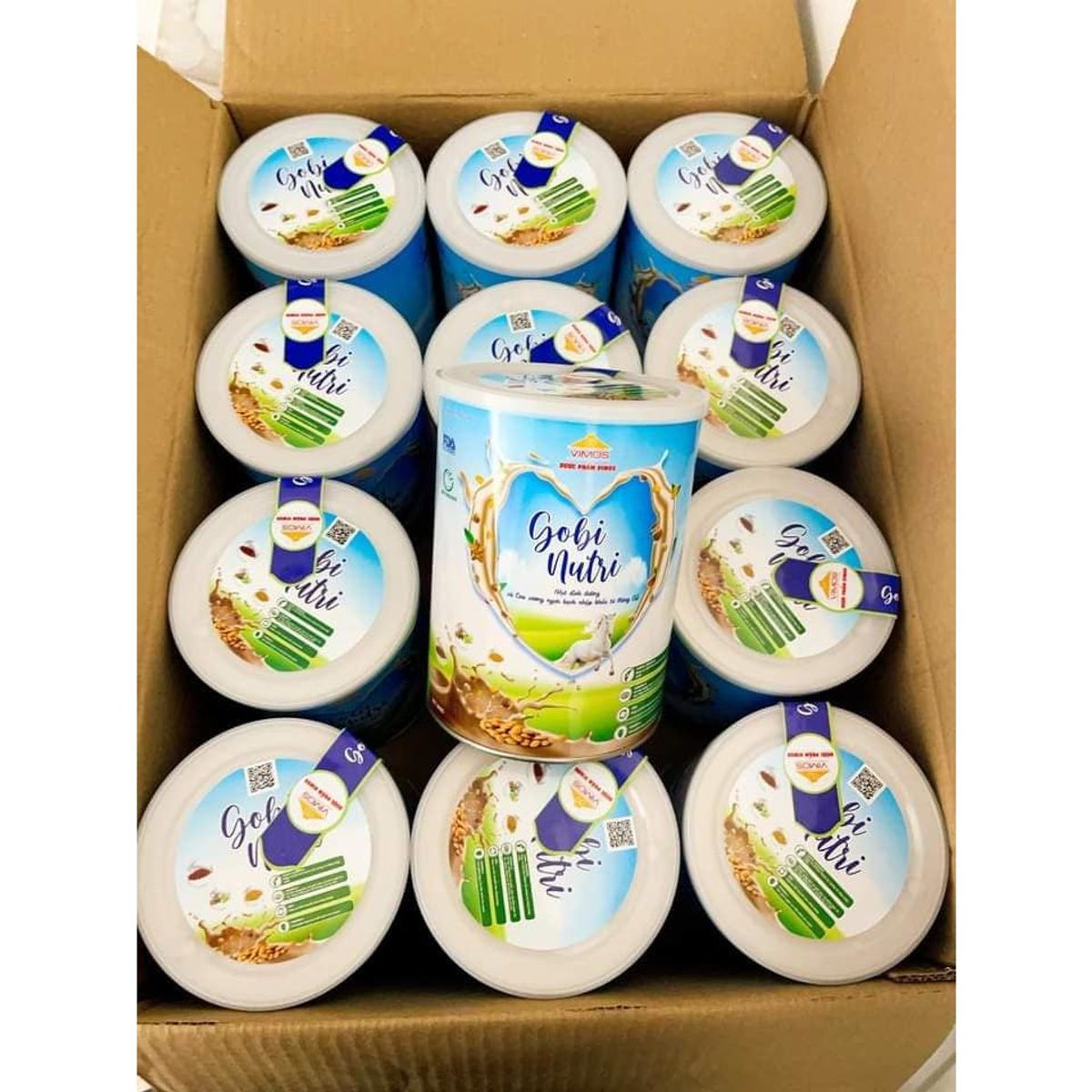 Ngũ cốc dinh dưỡng GOBI NUTRI kết hợp 11 loại hạt cao cấp và cao xương ngựa bạch Mông Cổ 350g Ngũ cốc dinh dưỡng GOBI NUTRI kết hợp 11 loại hạt cao cấp và cao xương ngựa bạch Mông Cổ 350g