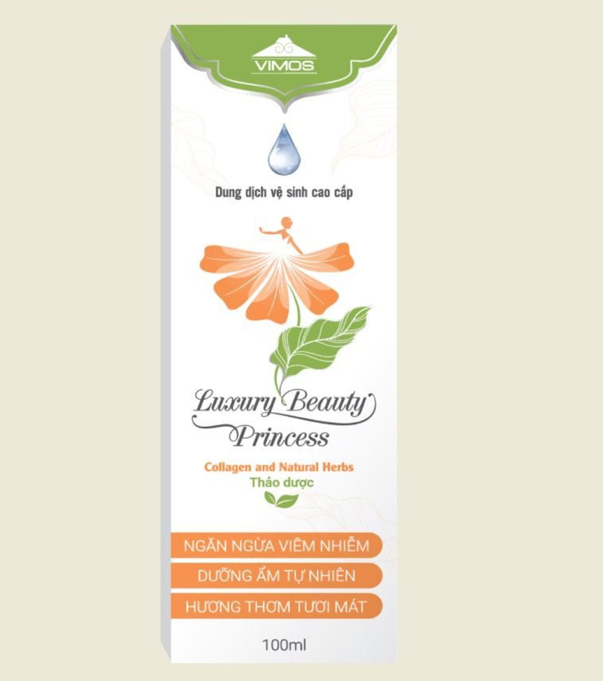 Combo 2 chai Dung dịch vệ sinh phụ nữ cao cấp Luxury Beauty Princess VIMOS Dưỡng Ẩm, Ngăn Mùi, Ngừa Khuẩn, cân bằng pH chai 100ml Combo 2 chai Dung dịch vệ sinh phụ nữ cao cấp Luxury Beauty Princess VIMOS Dưỡng Ẩm, Ngăn Mùi, Ngừa Khuẩn, cân bằng pH chai 100ml