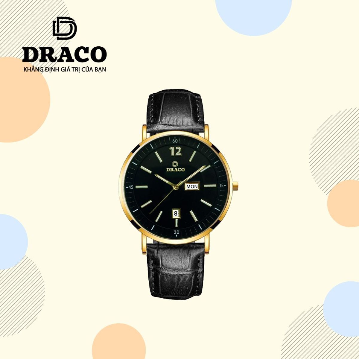Đồng Hồ Nam - Thương Hiệu DRACO D21-ST01 Đồng Hồ Nam - Thương Hiệu DRACO D21-ST01