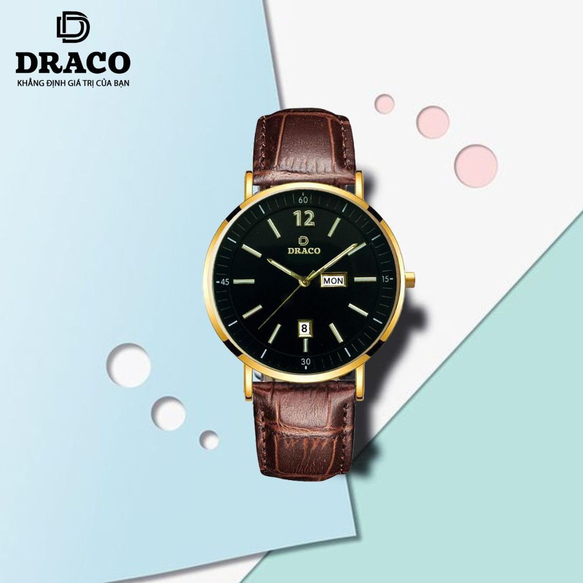 Đồng Hồ Nam - Thương Hiệu DRACO D21-ST01 Đồng Hồ Nam - Thương Hiệu DRACO D21-ST01