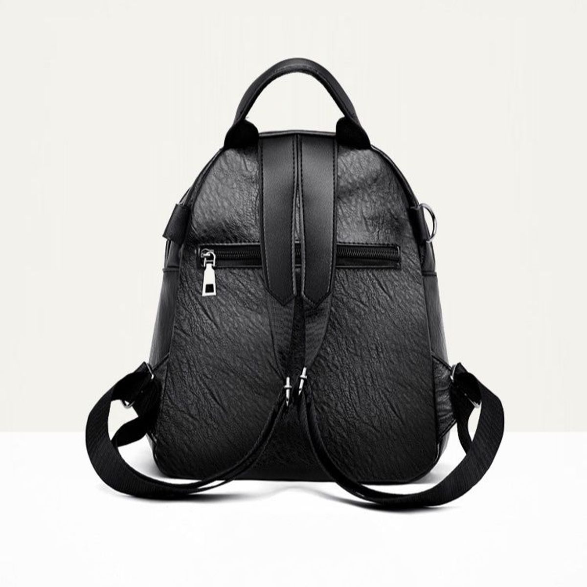 BALO NỮ MINI DA ĐEN ĐA NGĂN KÈM KHÓA GẤU BEARICK - AUSA HOUSE BALO NỮ MINI DA ĐEN ĐA NGĂN KÈM KHÓA GẤU BEARICK - AUSA HOUSE