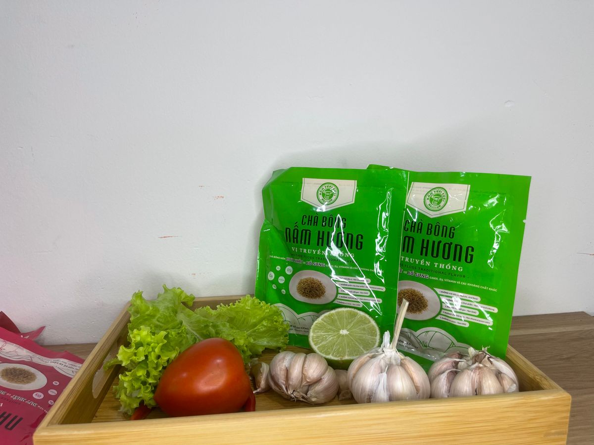Chà Bông Nấm Chay Vị Truyền Thống 43g - Nấm Tươi Cười Chà Bông Nấm Chay Vị Truyền Thống 43g - Nấm Tươi Cười