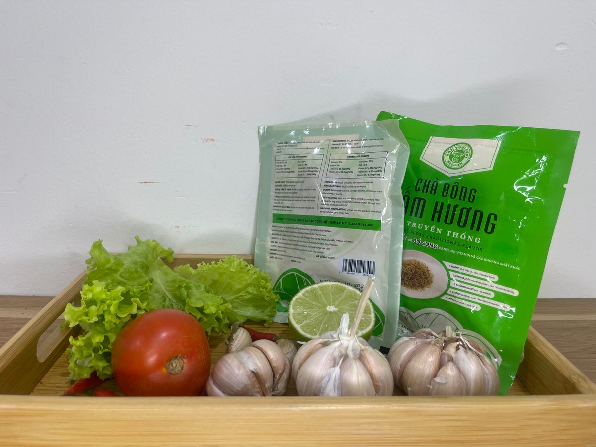 Chà Bông Nấm Chay Vị Truyền Thống 43g - Nấm Tươi Cười Chà Bông Nấm Chay Vị Truyền Thống 43g - Nấm Tươi Cười