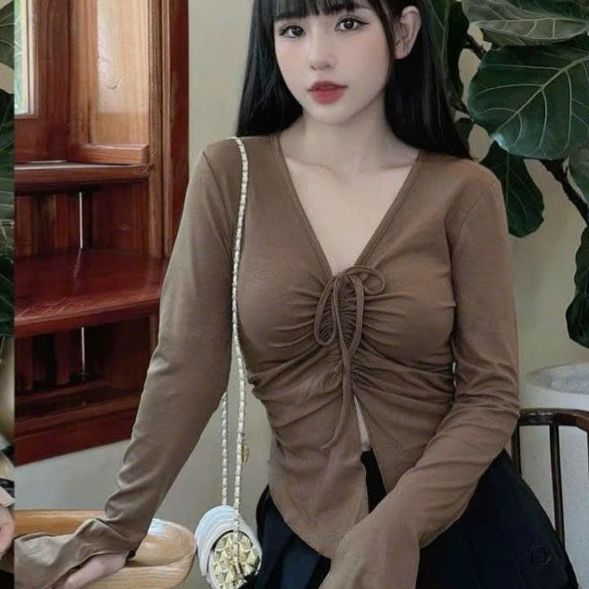 ÁO KIỂU RÚT DÂY TAY DÀI THUN GÂN TĂM LẠNH LP39384 - LÊ PHƯƠNG BOUTIQUE ÁO KIỂU RÚT DÂY TAY DÀI THUN GÂN TĂM LẠNH LP39384 - LÊ PHƯƠNG BOUTIQUE