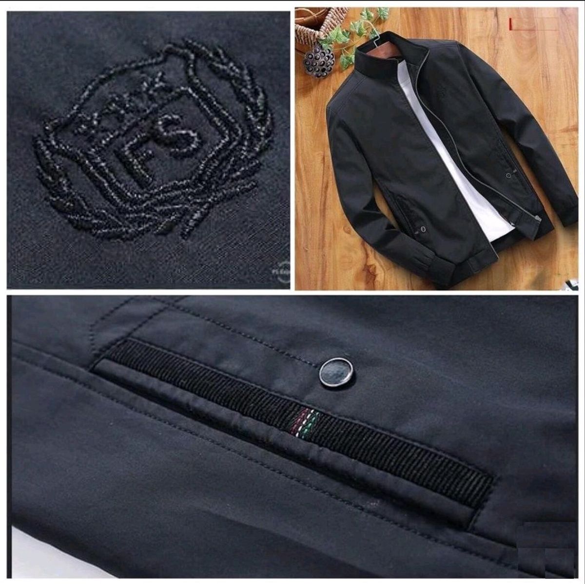 ÁO KHOÁC DÙ THÊU LOGO FS - LÊ PHƯƠNG BOUTIQUE ÁO KHOÁC DÙ THÊU LOGO FS - LÊ PHƯƠNG BOUTIQUE