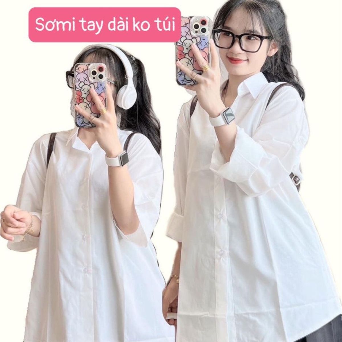 SƠMI HỌC SINH TAY DÀI KO TÚI FROM RỘNG HÀNG CAO CẤP - LÊ PHƯƠNG BOUTIQUE SƠMI HỌC SINH TAY DÀI KO TÚI FROM RỘNG HÀNG CAO CẤP - LÊ PHƯƠNG BOUTIQUE