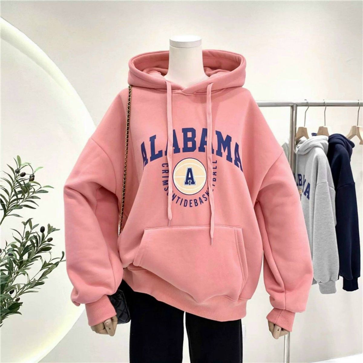 ÁO NỈ HOODIE ALABAMA - LÊ PHƯƠNG BOUTIQUE ÁO NỈ HOODIE ALABAMA - LÊ PHƯƠNG BOUTIQUE