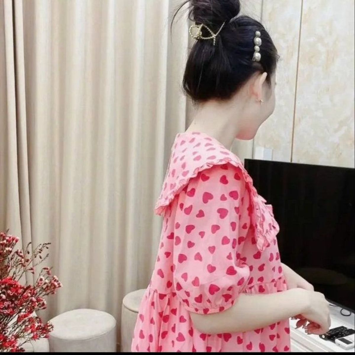 ĐẦM BABYDOLL HỒNG TIM ĐŨI - LÊ PHƯƠNG BOUTIQUE ĐẦM BABYDOLL HỒNG TIM ĐŨI - LÊ PHƯƠNG BOUTIQUE