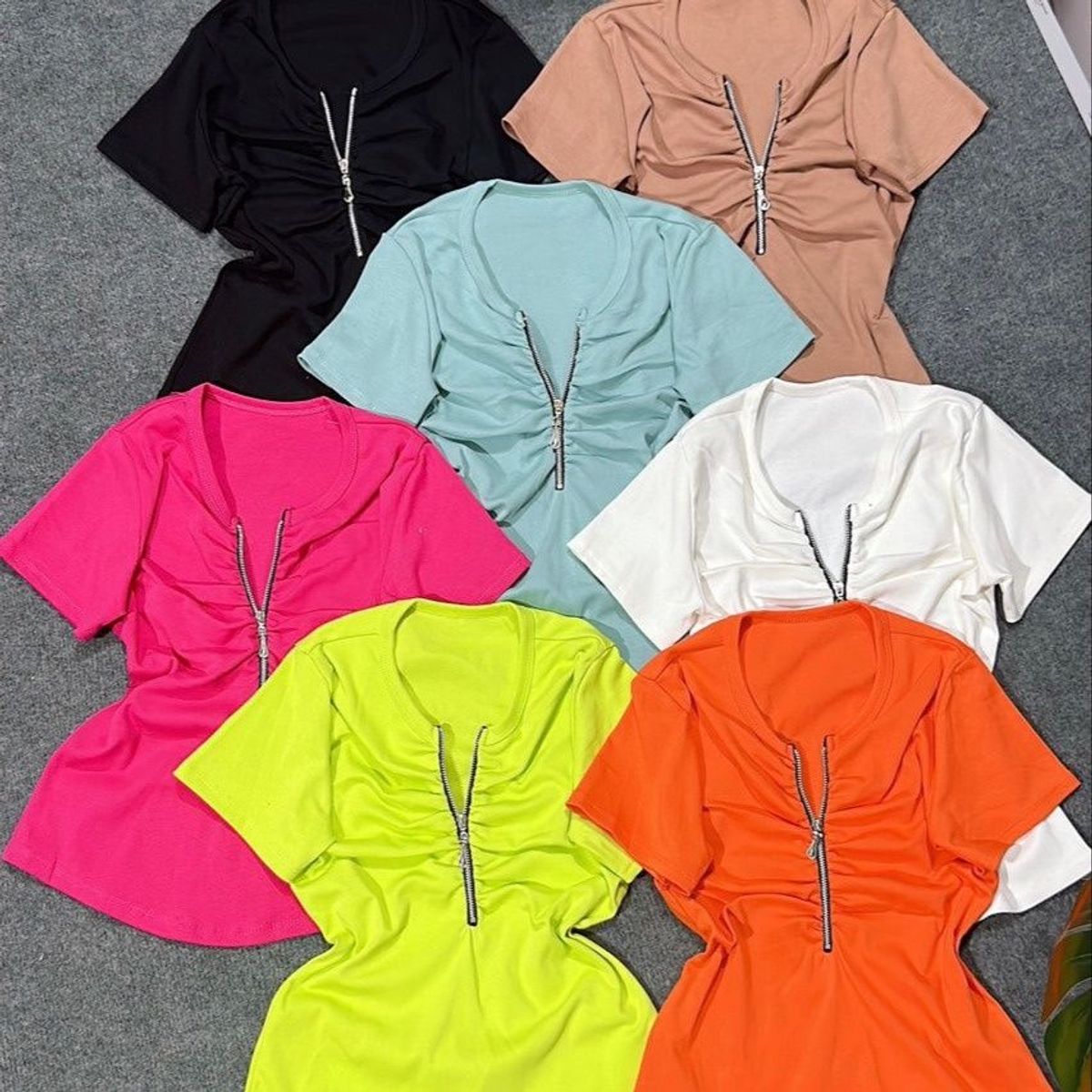 ÁO KIỂU RIP TAY NGẮN KHÓA KÉO XINH - LÊ PHƯƠNG BOUTIQUE ÁO KIỂU RIP TAY NGẮN KHÓA KÉO XINH - LÊ PHƯƠNG BOUTIQUE