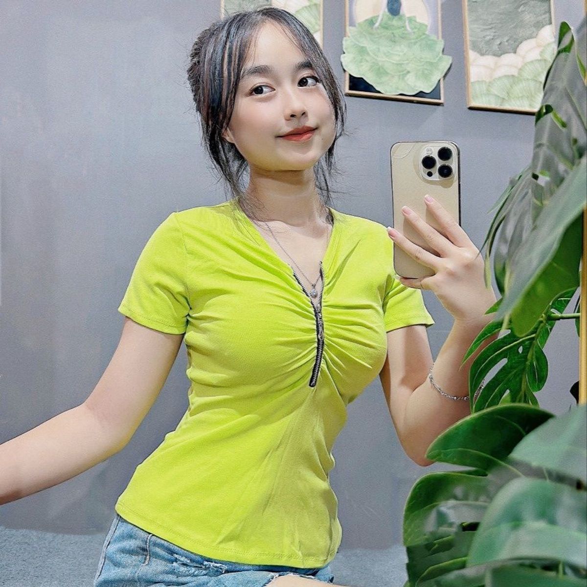 ÁO KIỂU RIP TAY NGẮN KHÓA KÉO XINH - LÊ PHƯƠNG BOUTIQUE ÁO KIỂU RIP TAY NGẮN KHÓA KÉO XINH - LÊ PHƯƠNG BOUTIQUE