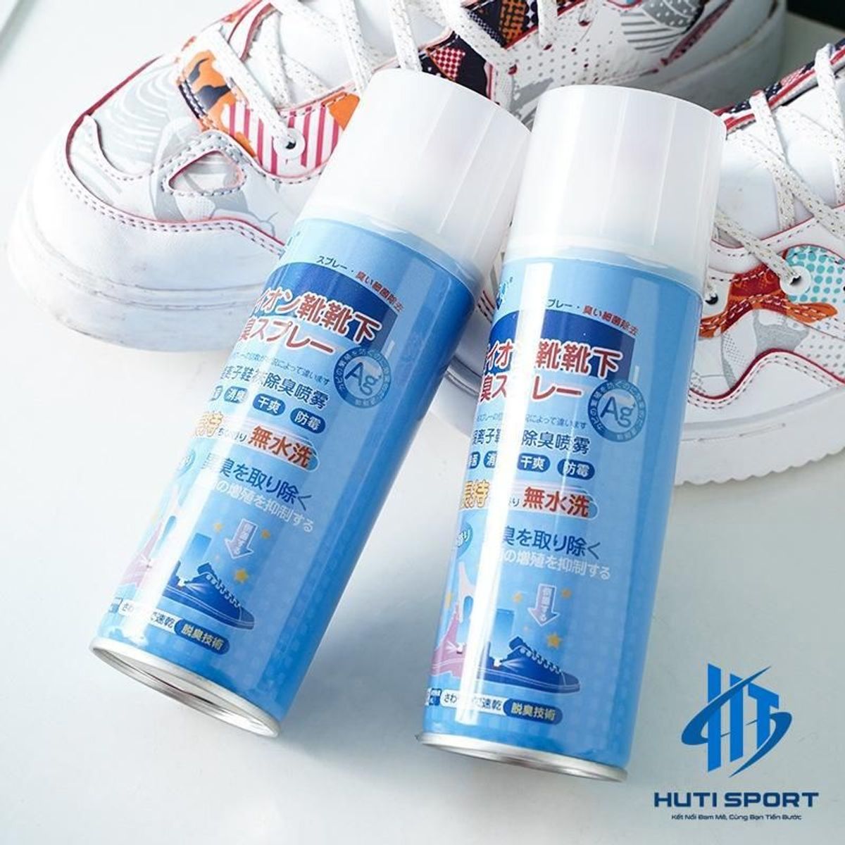 Chai Xịt Khử Mùi Hôi Giày Dép Công Nghệ Bạc AG+, Ngăn Mồ Hôi, Chống Hôi Chân Diệt Vi Khuẩn, Nấm Mốc, Bụi Ẩm 260ml Chai Xịt Khử Mùi Hôi Giày Dép Công Nghệ Bạc AG+, Ngăn Mồ Hôi, Chống Hôi Chân Diệt Vi Khuẩn, Nấm Mốc, Bụi Ẩm 260ml
