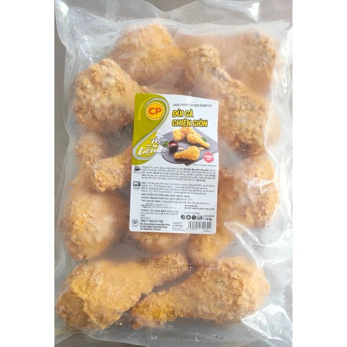 Đùi Gà CP hàng loại 1 bịch 1,6kg 10 cái (giao tphcm) Đùi Gà CP hàng loại 1 bịch 1,6kg 10 cái (giao tphcm)