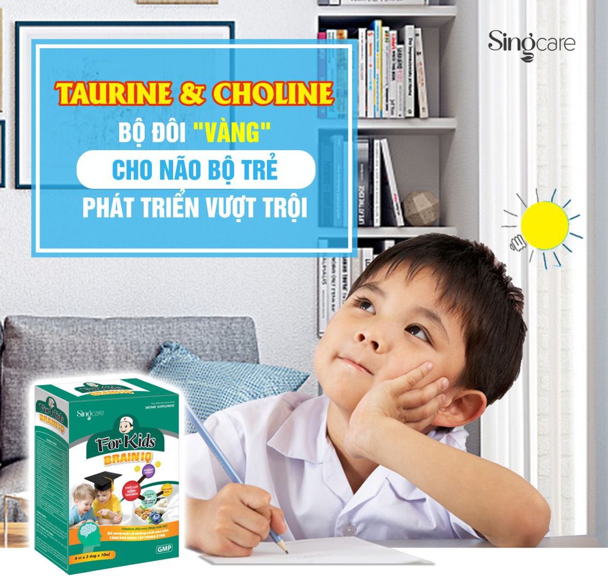 THỰC PHẨM BẢO VỆ SỨC KHOẺ FOR KIDS BRAIN IQ - SINGCARE THỰC PHẨM BẢO VỆ SỨC KHOẺ FOR KIDS BRAIN IQ - SINGCARE