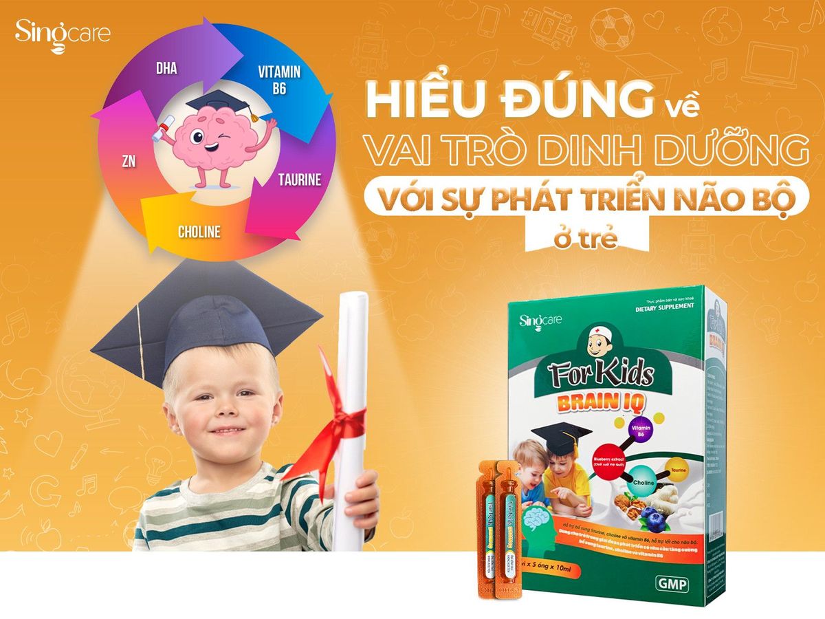 THỰC PHẨM BẢO VỆ SỨC KHOẺ FOR KIDS BRAIN IQ - SINGCARE THỰC PHẨM BẢO VỆ SỨC KHOẺ FOR KIDS BRAIN IQ - SINGCARE