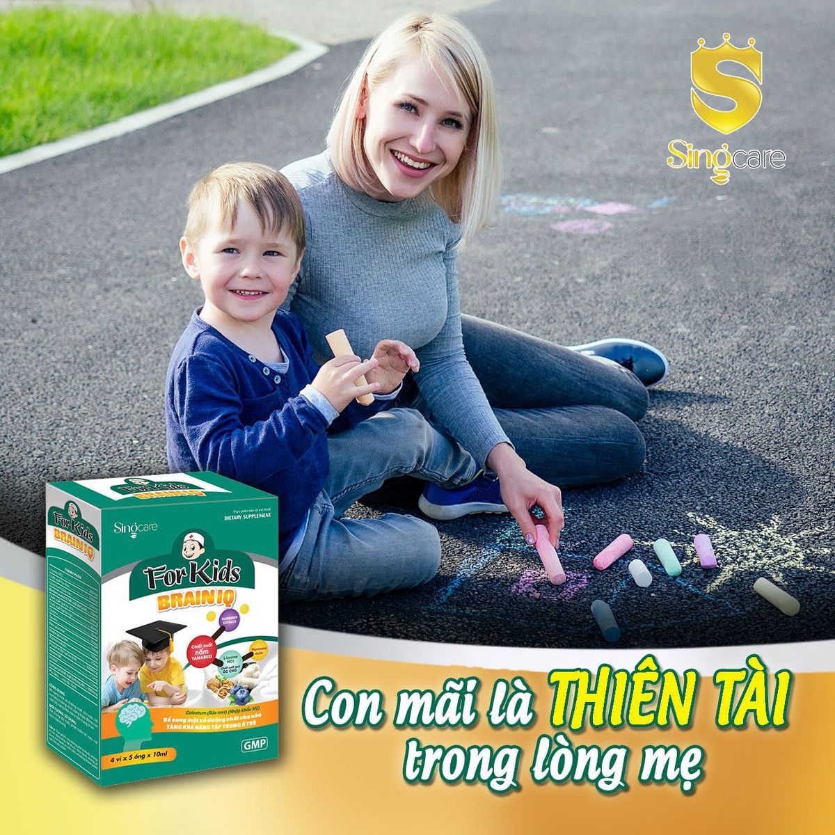 THỰC PHẨM BẢO VỆ SỨC KHOẺ FOR KIDS BRAIN IQ - SINGCARE THỰC PHẨM BẢO VỆ SỨC KHOẺ FOR KIDS BRAIN IQ - SINGCARE