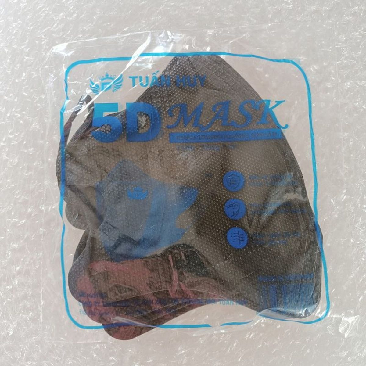 Combo 100 cái khẩu trang 5D túi dán chọn màu CTB691 - BECHIP Combo 100 cái khẩu trang 5D túi dán chọn màu CTB691 - BECHIP