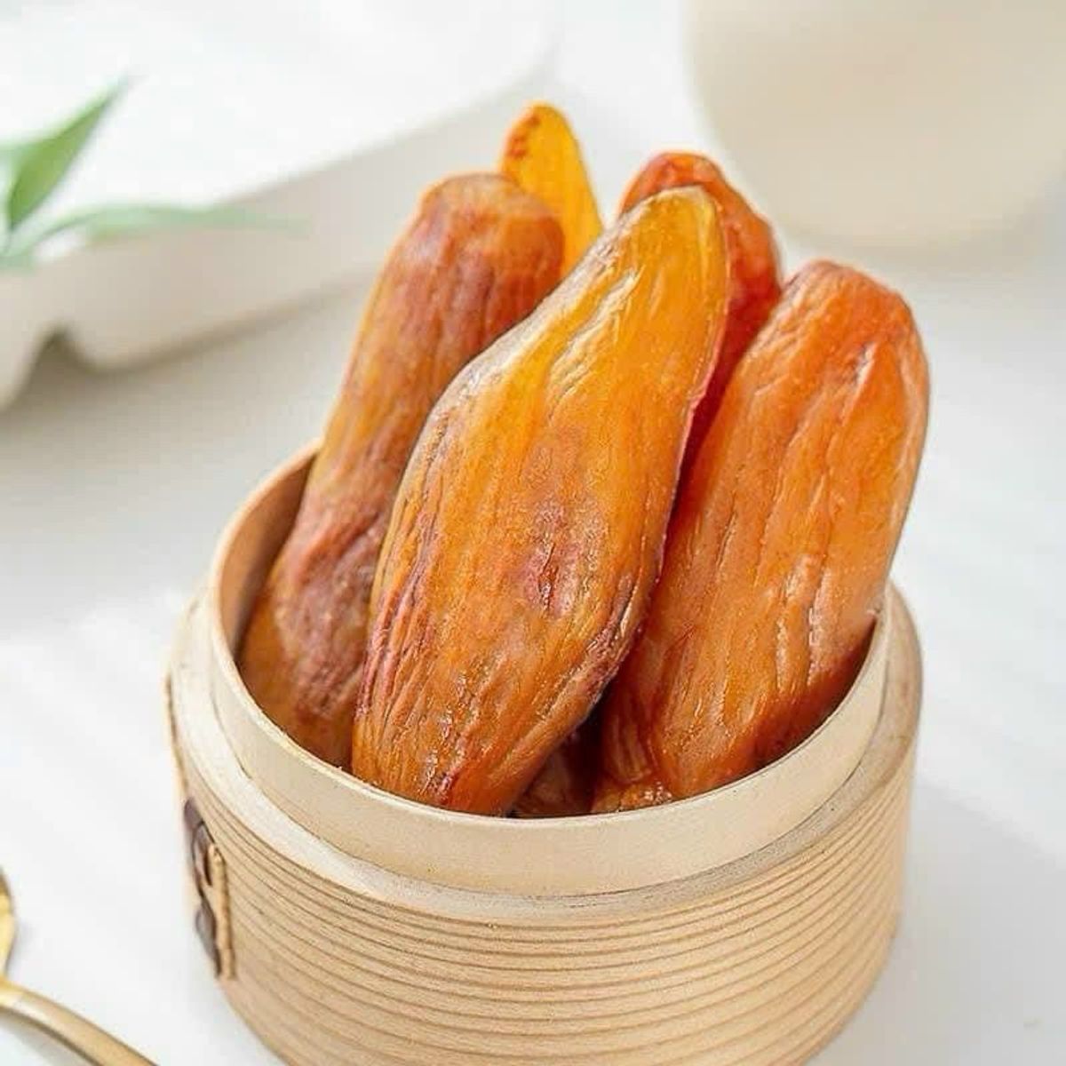 Khoai Lang Mật Sấy Dẻo Loại 1 Đóng Gói Riêng Từng Củ 500g Khoai Lang Mật Sấy Dẻo Loại 1 Đóng Gói Riêng Từng Củ 500g