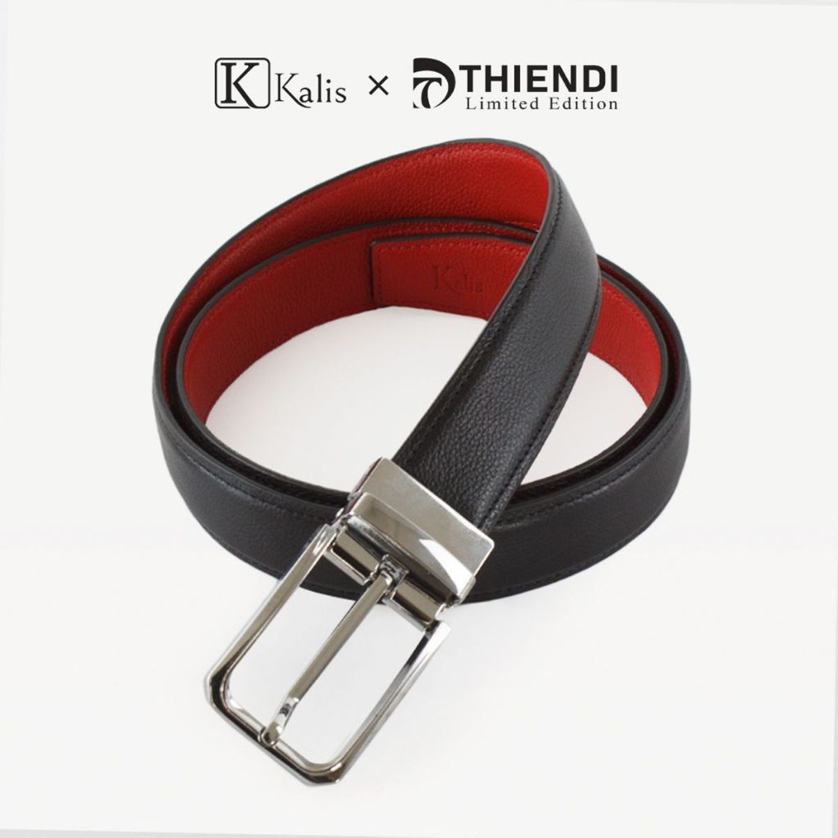 Thắt Lưng Xoay Chiều Cao Cấp Hàng Hiệu Kalis x Thiendi BCMS152 Dây Nịt Thắt Lưng Nam 2 Mặt Xoay Chiều 360 Độ Da Bò Thật Thắt Lưng Xoay Chiều Cao Cấp Hàng Hiệu Kalis x Thiendi BCMS152 Dây Nịt Thắt Lưng Nam 2 Mặt Xoay Chiều 360 Độ Da Bò Thật