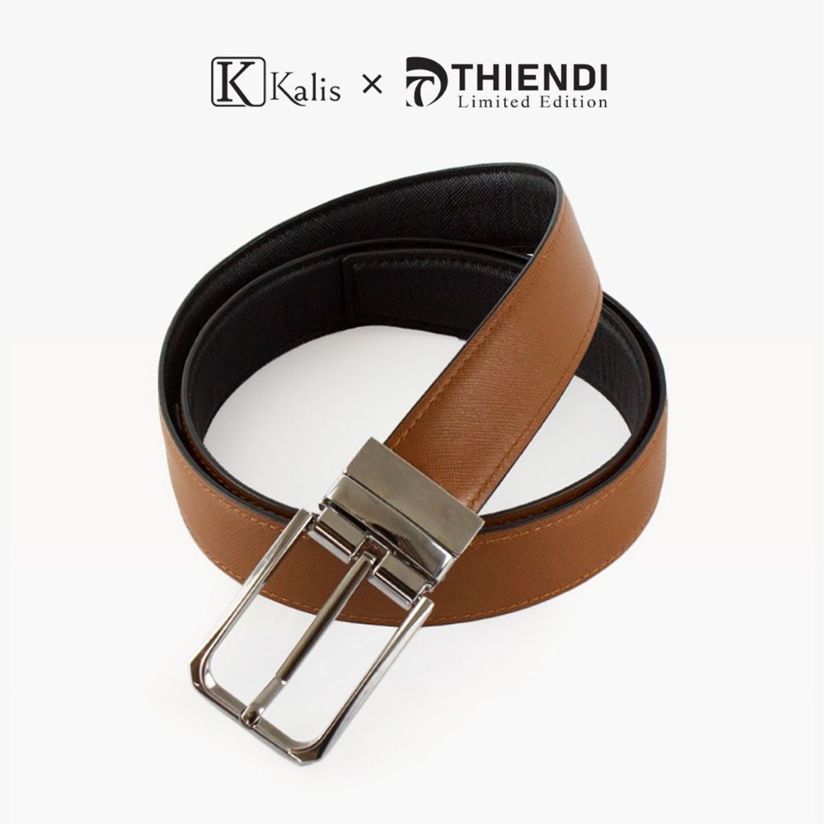 Thắt Lưng Nam Cao Cấp Hàng Hiệu Kalis x Thiendi BCSS122 Dây Nịt Thắt Lưng Nam 2 Mặt Xoay Chiều 360 Độ Da Bò Thật Thắt Lưng Nam Cao Cấp Hàng Hiệu Kalis x Thiendi BCSS122 Dây Nịt Thắt Lưng Nam 2 Mặt Xoay Chiều 360 Độ Da Bò Thật