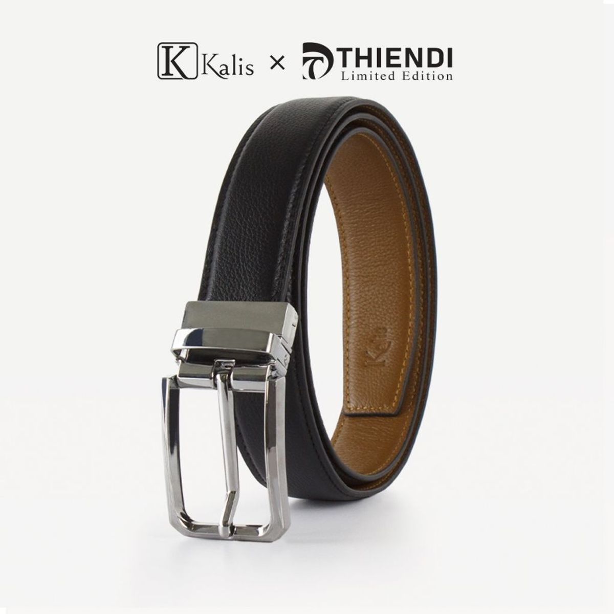 Dây Nịt Xoay Cao Cấp Hàng Hiệu Kalis x Thiendi BCMS122 Dây Nịt Thắt Lưng Nam 2 Mặt Xoay Chiều 360 Độ Da Bò Thật Cao Cấp Dây Nịt Xoay Cao Cấp Hàng Hiệu Kalis x Thiendi BCMS122 Dây Nịt Thắt Lưng Nam 2 Mặt Xoay Chiều 360 Độ Da Bò Thật Cao Cấp