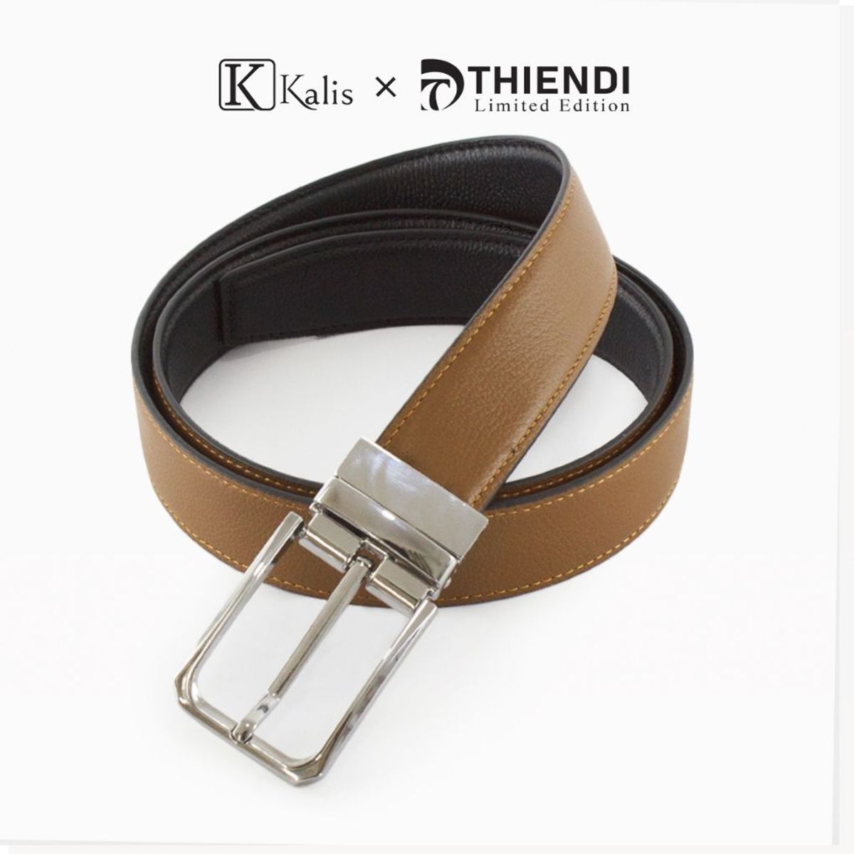Dây Nịt Xoay Cao Cấp Hàng Hiệu Kalis x Thiendi BCMS122 Dây Nịt Thắt Lưng Nam 2 Mặt Xoay Chiều 360 Độ Da Bò Thật Cao Cấp Dây Nịt Xoay Cao Cấp Hàng Hiệu Kalis x Thiendi BCMS122 Dây Nịt Thắt Lưng Nam 2 Mặt Xoay Chiều 360 Độ Da Bò Thật Cao Cấp