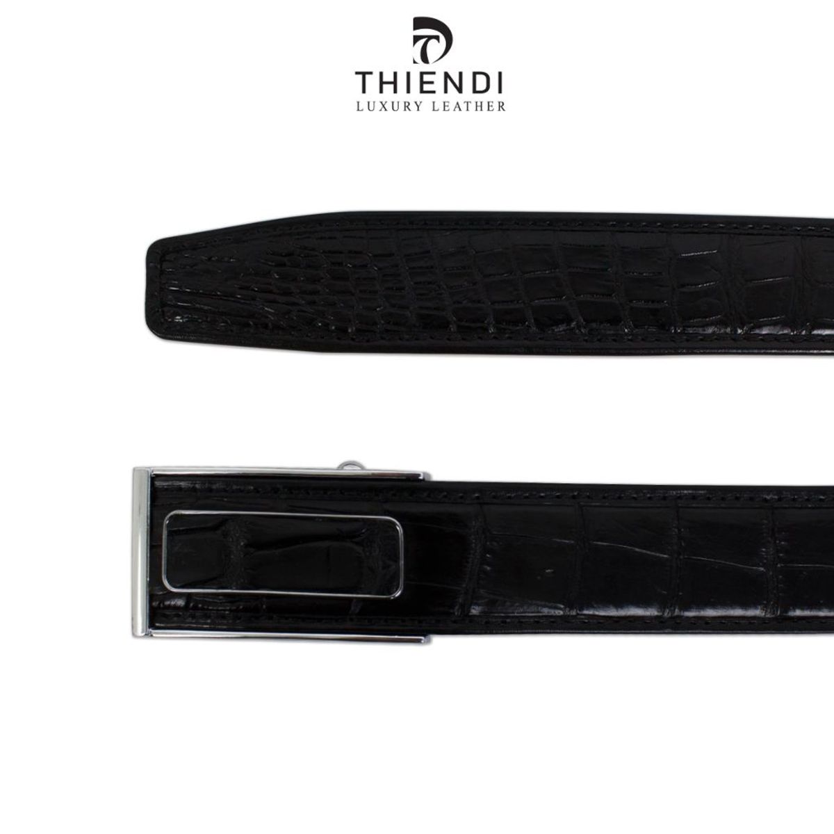 Thắt lưng cá sấu nam cao cấp hàng hiệu Kalis x Thiendi Dây nịt nịch thắt lưng nam da cá sấu thật full box có bảo hành Thắt lưng cá sấu nam cao cấp hàng hiệu Kalis x Thiendi Dây nịt nịch thắt lưng nam da cá sấu thật full box có bảo hành