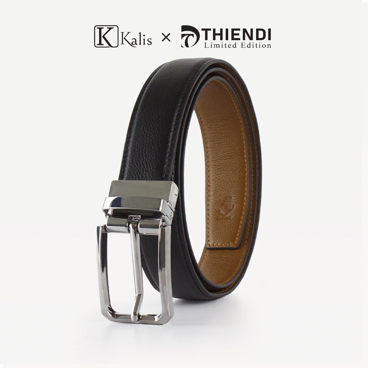 Thắt Lưng Nam Xoay Cao Cấp Hàng Hiệu Kalis x Thiendi BCMS14 Dây Nịt Thắt Lưng Nam 2 Mặt Xoay Chiều 360 Độ Da Bò Thật Thắt Lưng Nam Xoay Cao Cấp Hàng Hiệu Kalis x Thiendi BCMS14 Dây Nịt Thắt Lưng Nam 2 Mặt Xoay Chiều 360 Độ Da Bò Thật