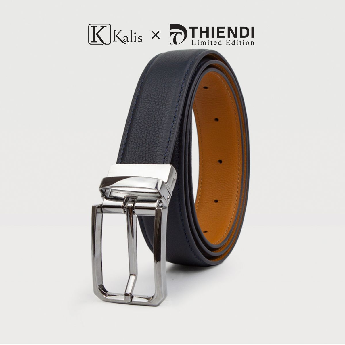 Thắt Lưng Nam Xoay Cao Cấp Hàng Hiệu Kalis x Thiendi BCMS14 Dây Nịt Thắt Lưng Nam 2 Mặt Xoay Chiều 360 Độ Da Bò Thật Thắt Lưng Nam Xoay Cao Cấp Hàng Hiệu Kalis x Thiendi BCMS14 Dây Nịt Thắt Lưng Nam 2 Mặt Xoay Chiều 360 Độ Da Bò Thật
