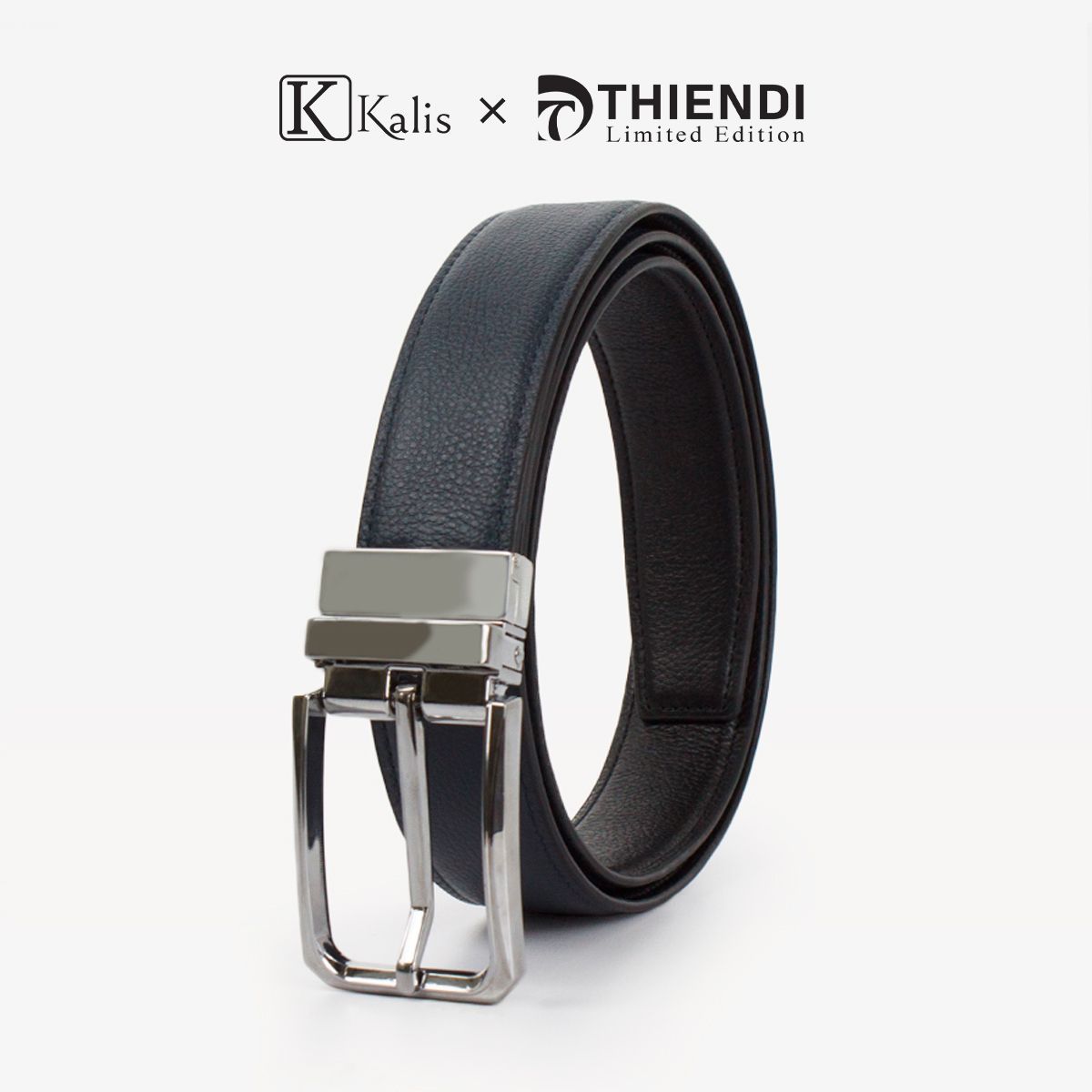 Dây Nịt Xoay Cao Cấp Hàng Hiệu Kalis x Thiendi BCSS143 Dây Nịt Thắt Lưng Nam 2 Mặt Xoay Chiều 360 Độ Da Bò Thật Cao Cấp Dây Nịt Xoay Cao Cấp Hàng Hiệu Kalis x Thiendi BCSS143 Dây Nịt Thắt Lưng Nam 2 Mặt Xoay Chiều 360 Độ Da Bò Thật Cao Cấp