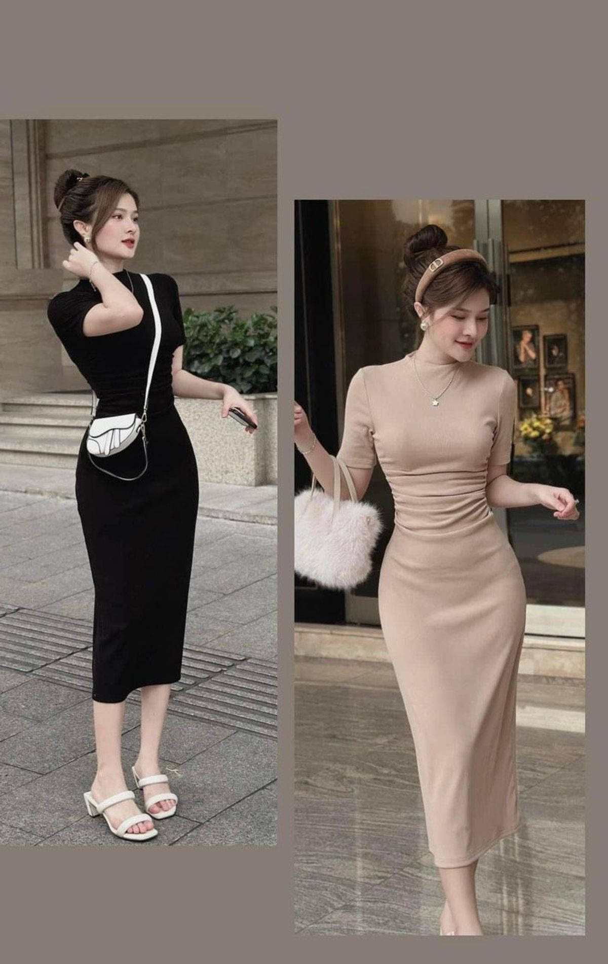 ĐẦM KIỂU ÔM BODY FORM DÀI THUN TĂM LẠNH - LÊ PHƯƠNG BOUTIQUE ĐẦM KIỂU ÔM BODY FORM DÀI THUN TĂM LẠNH - LÊ PHƯƠNG BOUTIQUE