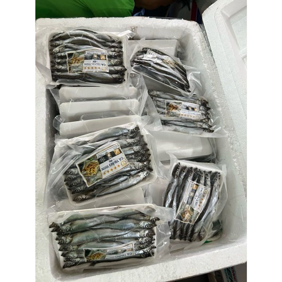 Cá trứng Nauy full trứng 100% khay 500g net 8 (giao tphcm) Cá trứng Nauy full trứng 100% khay 500g net 8 (giao tphcm)