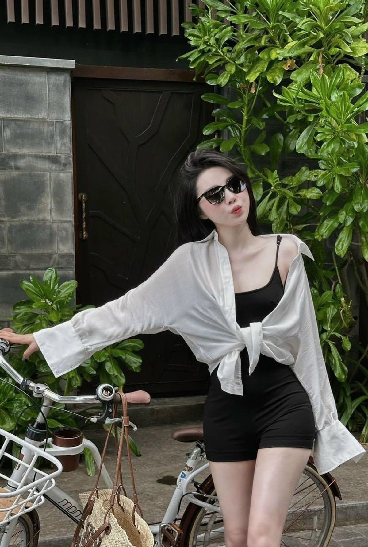 Set jum tăm dây áo có tăng đơ kèm khoác đủi vân mây Set jum tăm dây áo có tăng đơ kèm khoác đủi vân mây