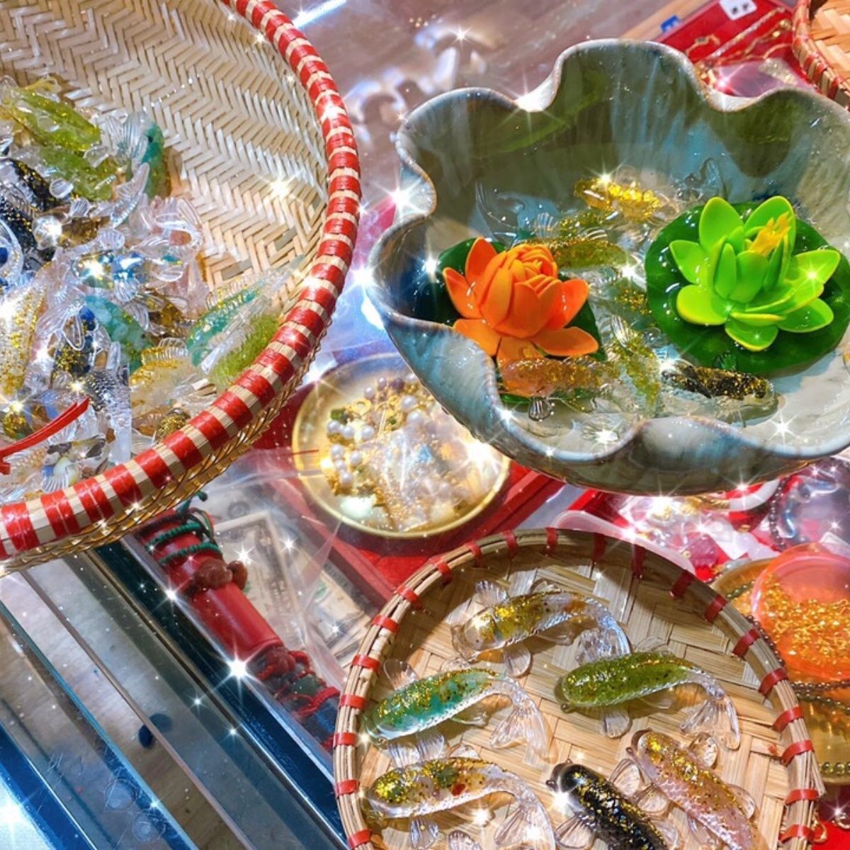 COMBO 10 CHÚ CÁ ĐÁ VỤN THIÊN NHIÊN MÀU HỖN HỢP THẢ BÁT BAN THẦN TÀI TỤ LỘC - THẮNG GIANG COMBO 10 CHÚ CÁ ĐÁ VỤN THIÊN NHIÊN MÀU HỖN HỢP THẢ BÁT BAN THẦN TÀI TỤ LỘC - THẮNG GIANG