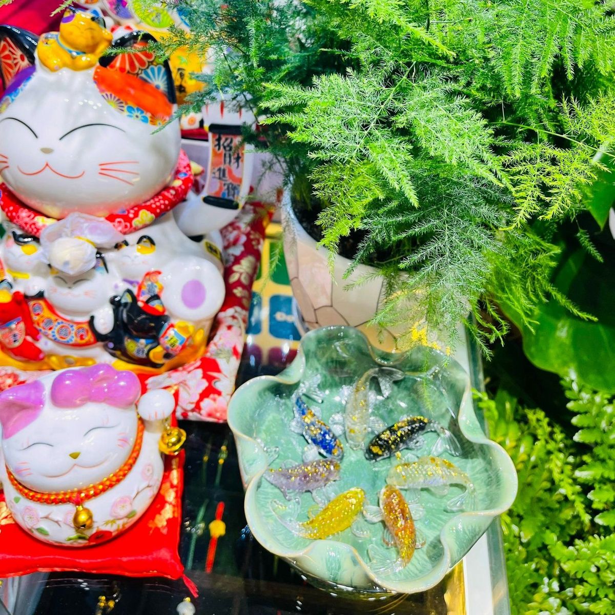 COMBO 10 CHÚ CÁ ĐÁ VỤN THIÊN NHIÊN MÀU HỖN HỢP THẢ BÁT BAN THẦN TÀI TỤ LỘC - THẮNG GIANG COMBO 10 CHÚ CÁ ĐÁ VỤN THIÊN NHIÊN MÀU HỖN HỢP THẢ BÁT BAN THẦN TÀI TỤ LỘC - THẮNG GIANG