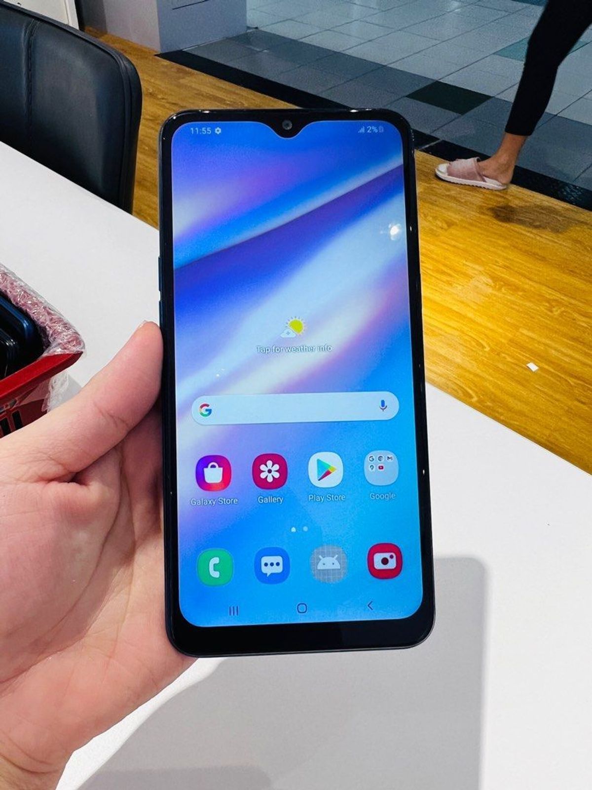 điện Thoại Samsung A10s Smart View Galaxy A10s Đối Với Bao Da điện